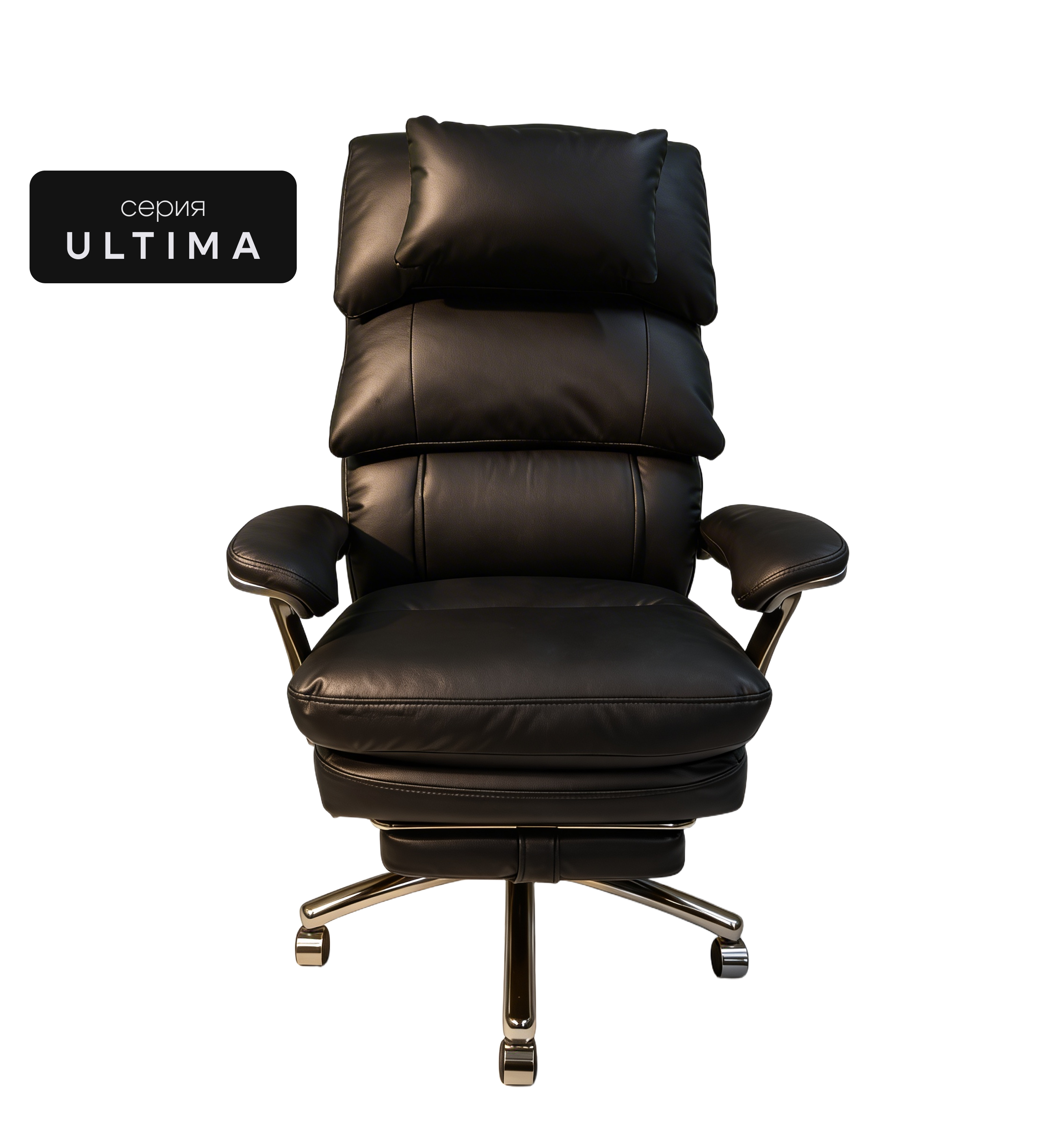 Офисное кресло черное