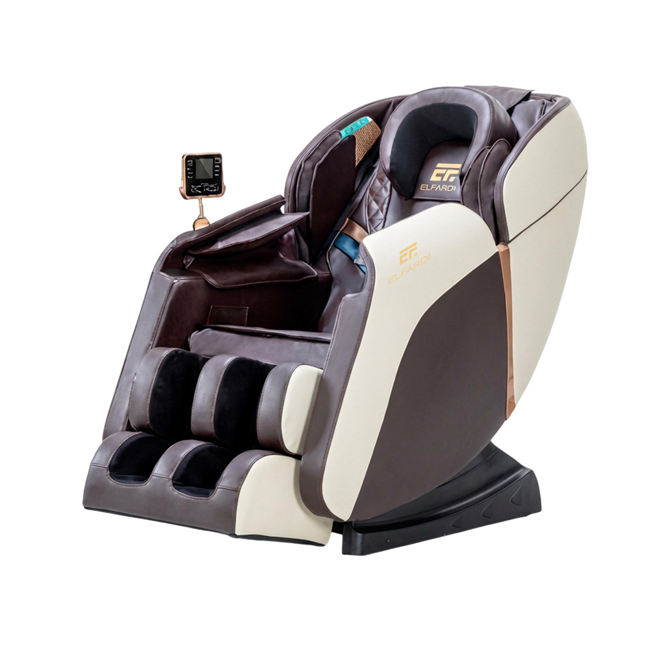 Массажное кресло S9 Ореховое пралине